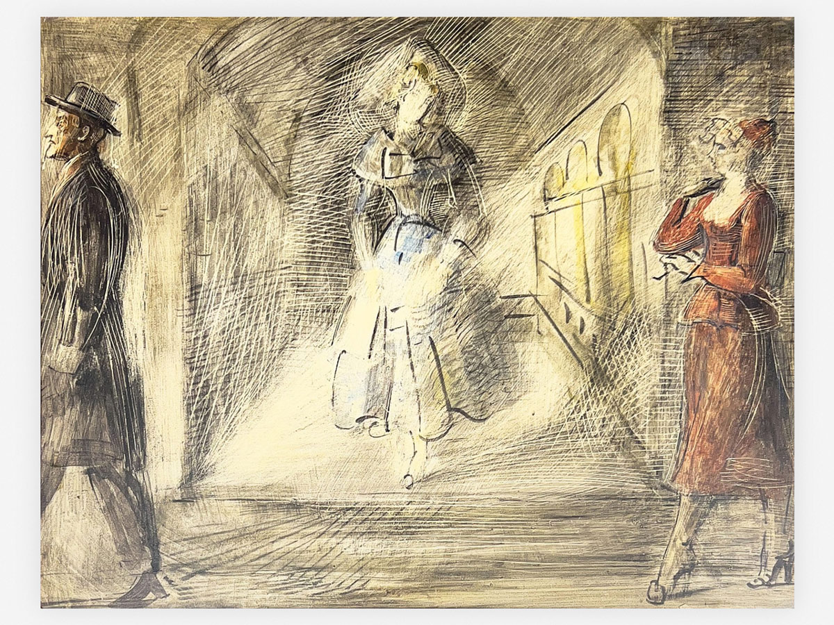 Reginald Marsh, Fifth Avenue Street Scene