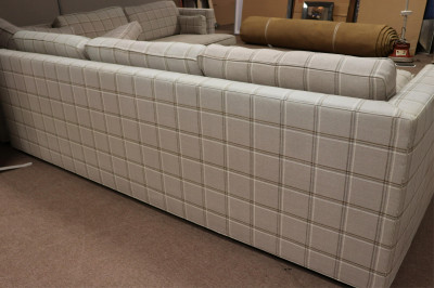 Duralee 3 Pc. Upholstered Sectional Sofa