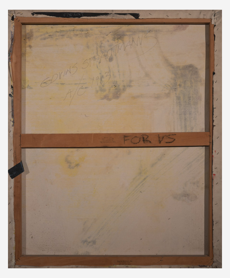 Edvins Strautmanis - Untitled (Composition in primary colors)