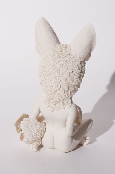 Crystal Morey - Leda and the Swan: Sierra Nevada Red Fox