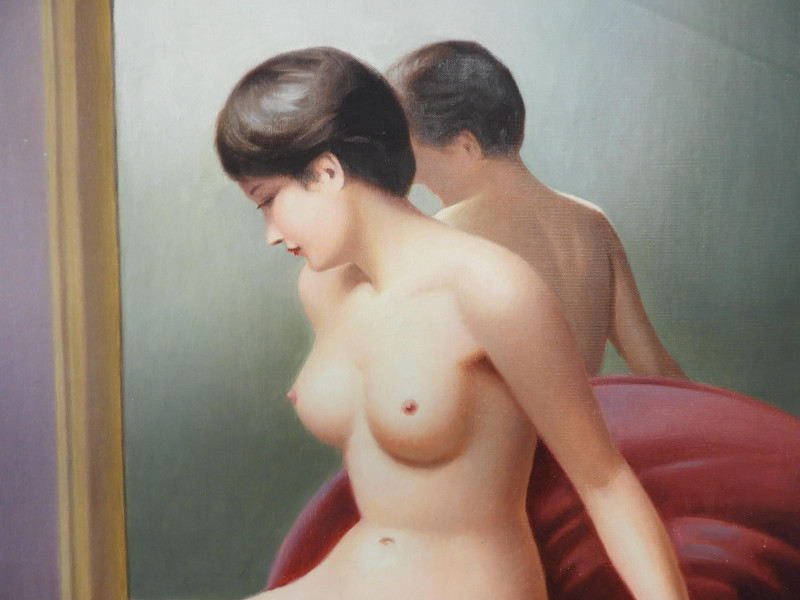 Robert Duflos - Seated Nude