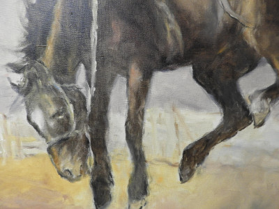 Pal Fried - Cowboy on Bronco