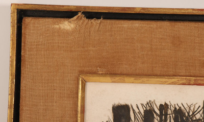 Bernard Cheese - Edge of the Wood, color litho