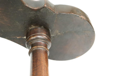 George III Mahogany Corner Chair, Late 18th C.