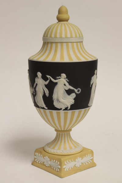 Wedgwood 3-Color Jasper Dip &apos;Dancing Hours&apos; Vase