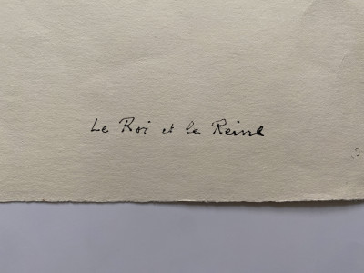 Benoît Gilsoul - La Roi et le Reine