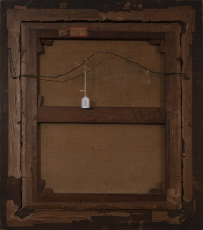 in the style of William Hogarth - Baron Colemore and Family