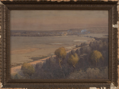 William Lister Lister - View of Sydney Harbor