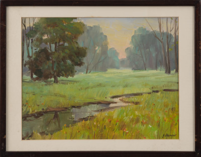 George Cherepov - Group, three (3) early and late autumn scenes