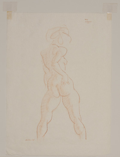 Donald Holden - Nine nude drawings