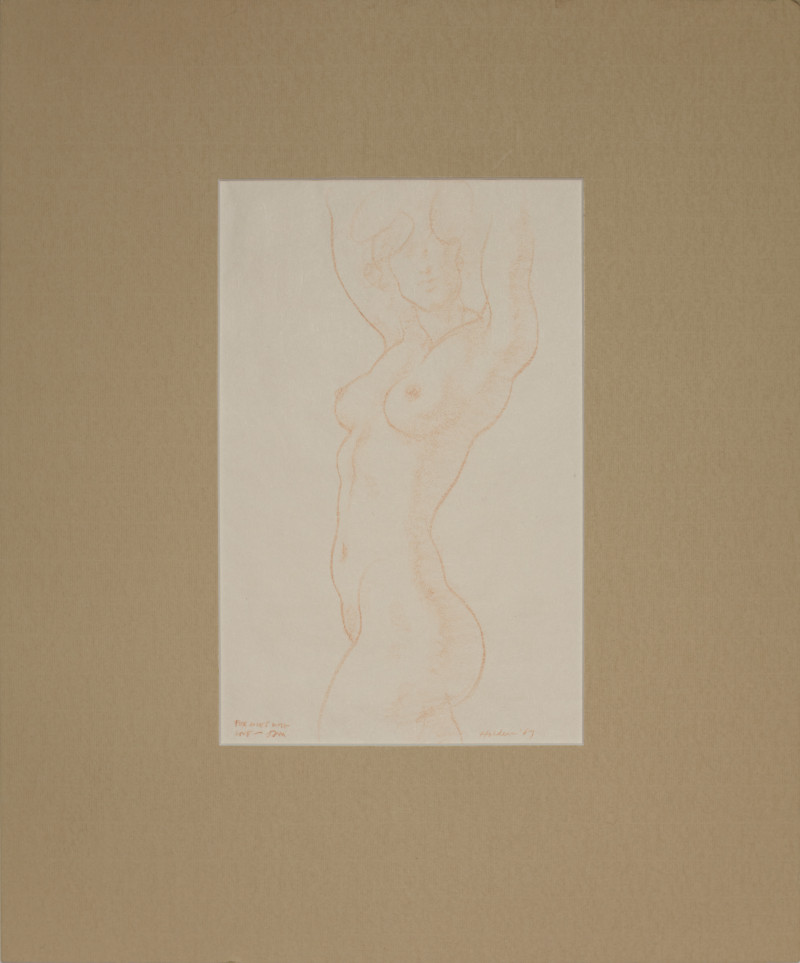 Donald Holden - Nine nude drawings