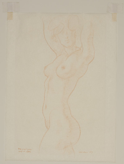 Donald Holden - Nine nude drawings