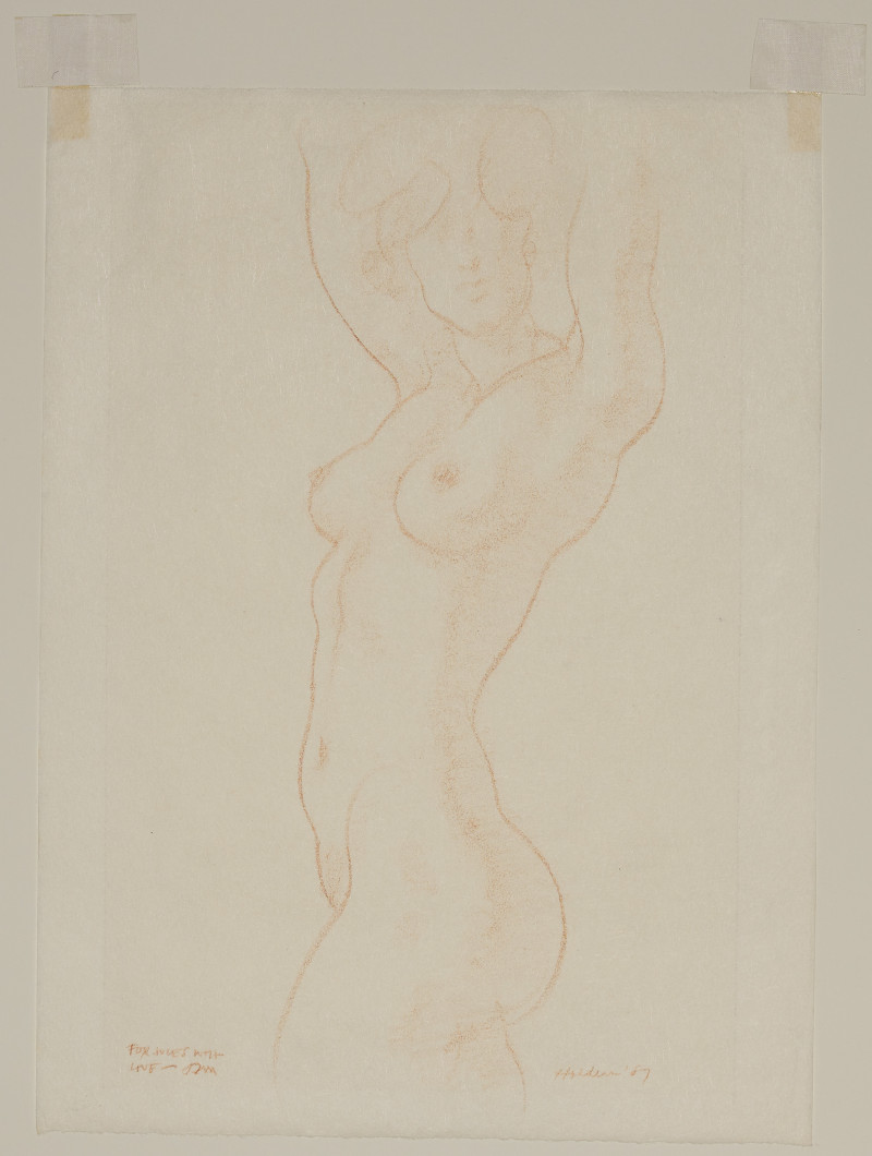 Donald Holden - Nine nude drawings