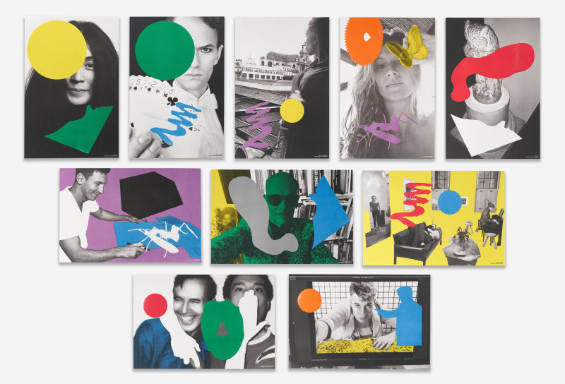 John Baldessari - Visionaire 64 Art Portfolio: Green, Red, and Blue Editions