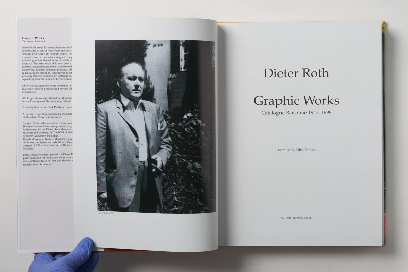 Dieter Roth Graphic Works Catalogue Raisonné 1947-1998 - Capsule