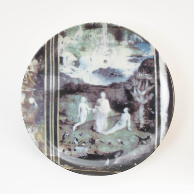Robert Rauschenberg - Complete Suite of (6) Guggenheim Museum Retrospective Limited Edition Plates