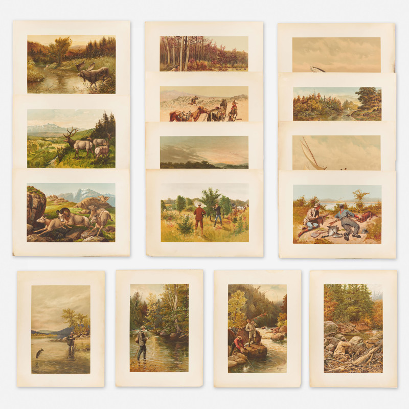 Remington, Frederic, A.B. Frost and others (illustrators) - Sport or Fishing and Shooting. Boston: Bradlee Whidden