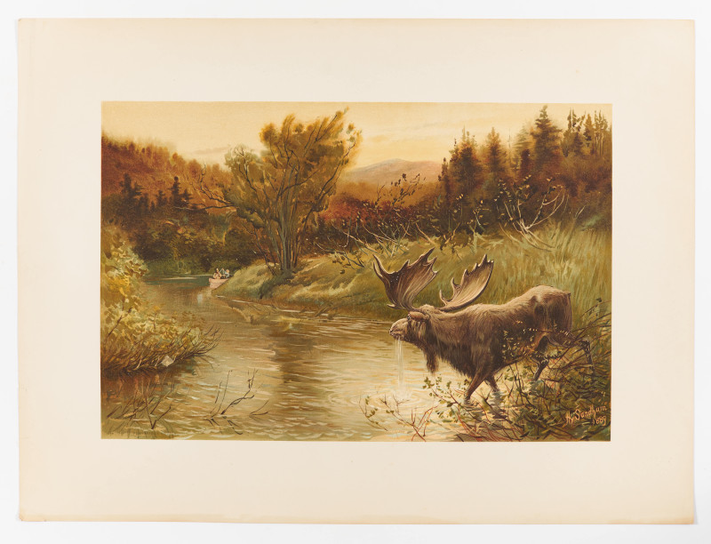 Remington, Frederic, A.B. Frost and others (illustrators) - Sport or Fishing and Shooting. Boston: Bradlee Whidden