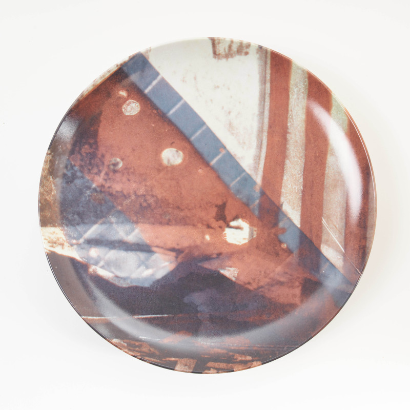 Robert Rauschenberg - Complete Suite of (6) Guggenheim Museum Retrospective Limited Edition Plates