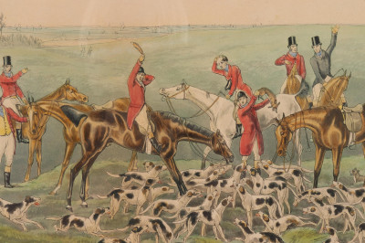 3 British Colored Engravings