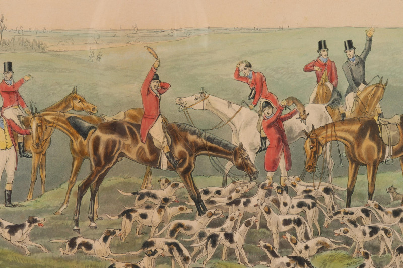 3 British Colored Engravings