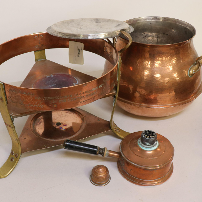 Antique & Vintage Copper & Brass, 19th/20th C. - Capsule