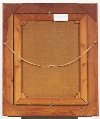 Hans Hilsøe - Interior with a Lady Staring out the Window