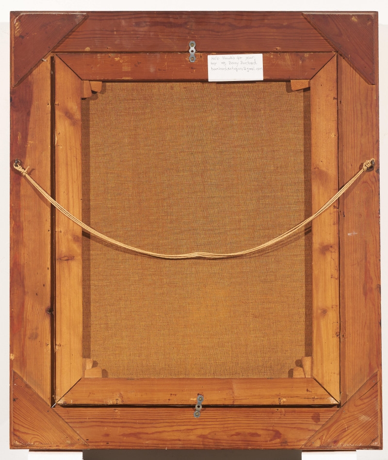 Hans Hilsøe - Interior with a Lady Staring out the Window