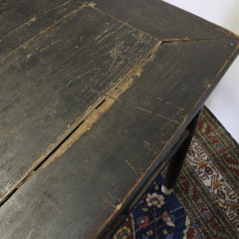 Chinese Square Panel Top Table