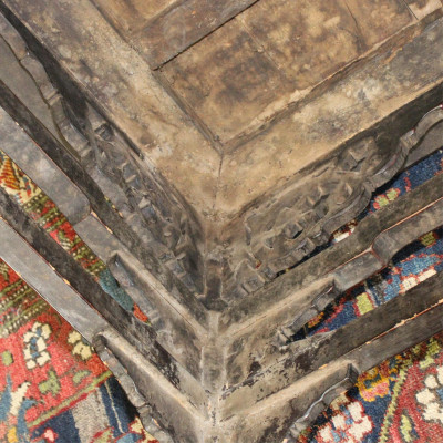 Chinese Square Panel Top Table