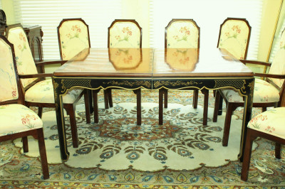 Vintage Kindel Asian Style Table and Chairs