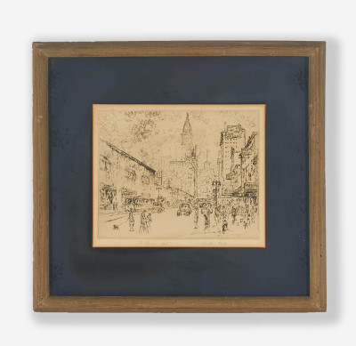 Salvatore Pinto - Group of Two (2), The Chinese Wall and Logan Square