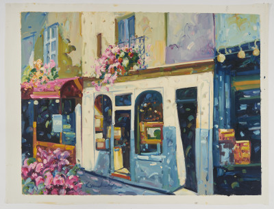 Lisandro Lopez Baylon - The Gallery on the Left Bank of Paris