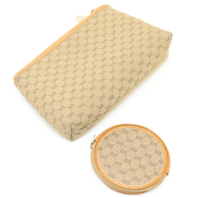 Gucci Vintage Coin Purse and Cosmetic Bag