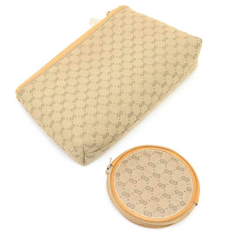 Gucci Vintage Coin Purse and Cosmetic Bag