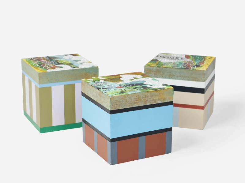 Betsy Stewart - Group, three (3) works from the Fontis series