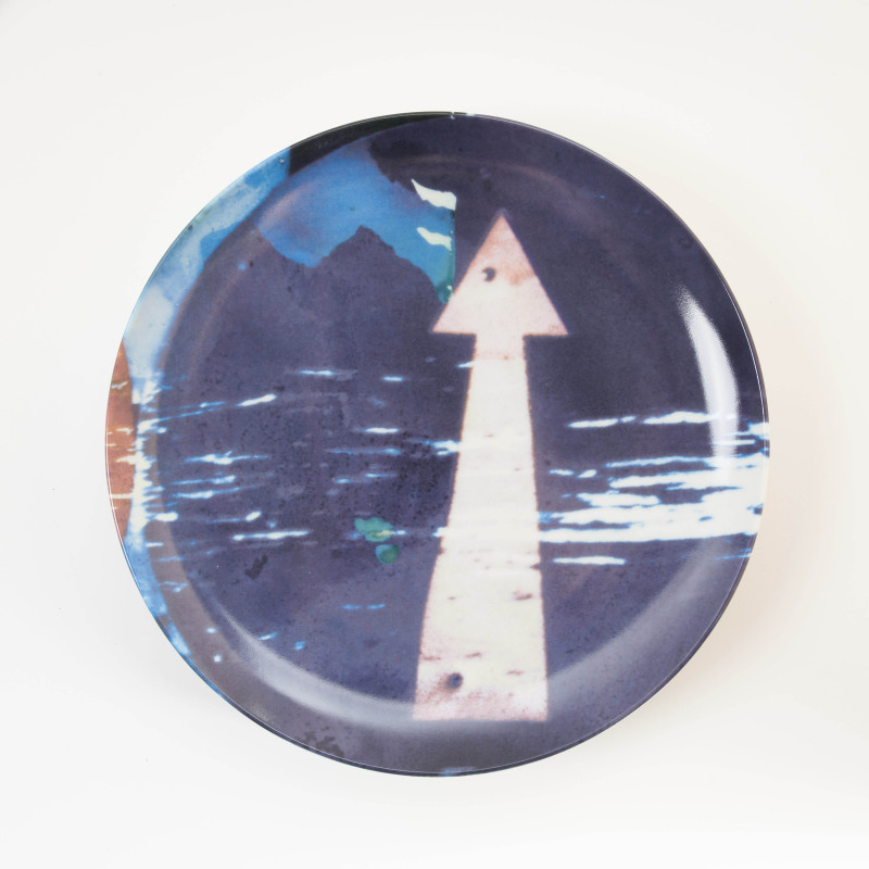 Robert Rauschenberg - Complete Suite of (6) Guggenheim Museum Retrospective Limited Edition Plates