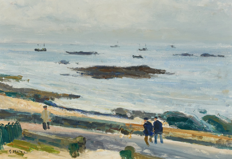 Gaston Sébrie - Marine en Bretagne