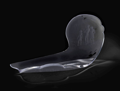 George Thompson and Robert Vickrey for Steuben Glass - Morning