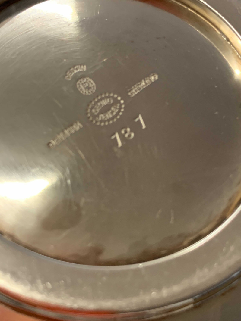 Johan Rohde for Georg Jensen Silversmithy - 787 Sterling Tea and Coffee Set with Two-Handled Tray (5pcs)