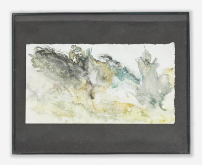 Alan Kleinman - Two works on paper; one a birthday card dated 2010
