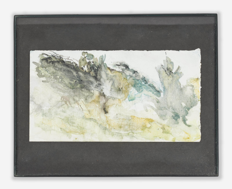 Alan Kleinman - Two works on paper; one a birthday card dated 2010