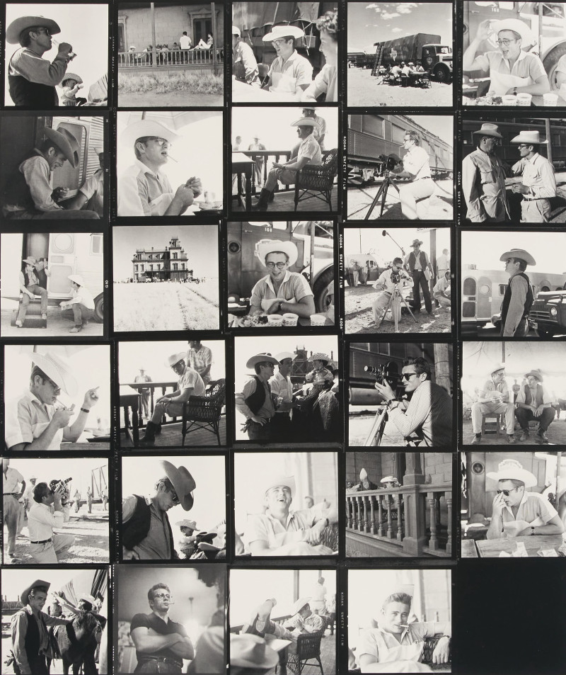 Sid Avery - James Dean on Location for 'Giant' In Marfa, Texas