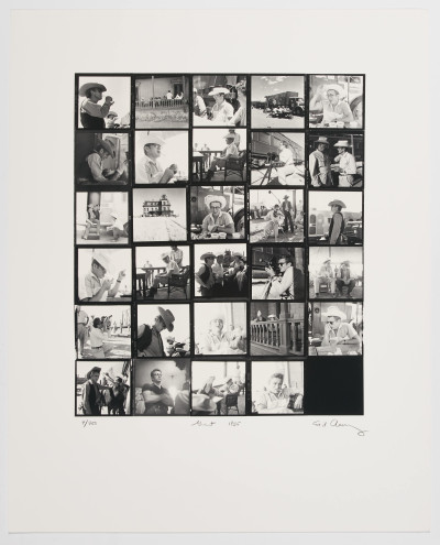 Sid Avery - James Dean on Location for 'Giant' In Marfa, Texas