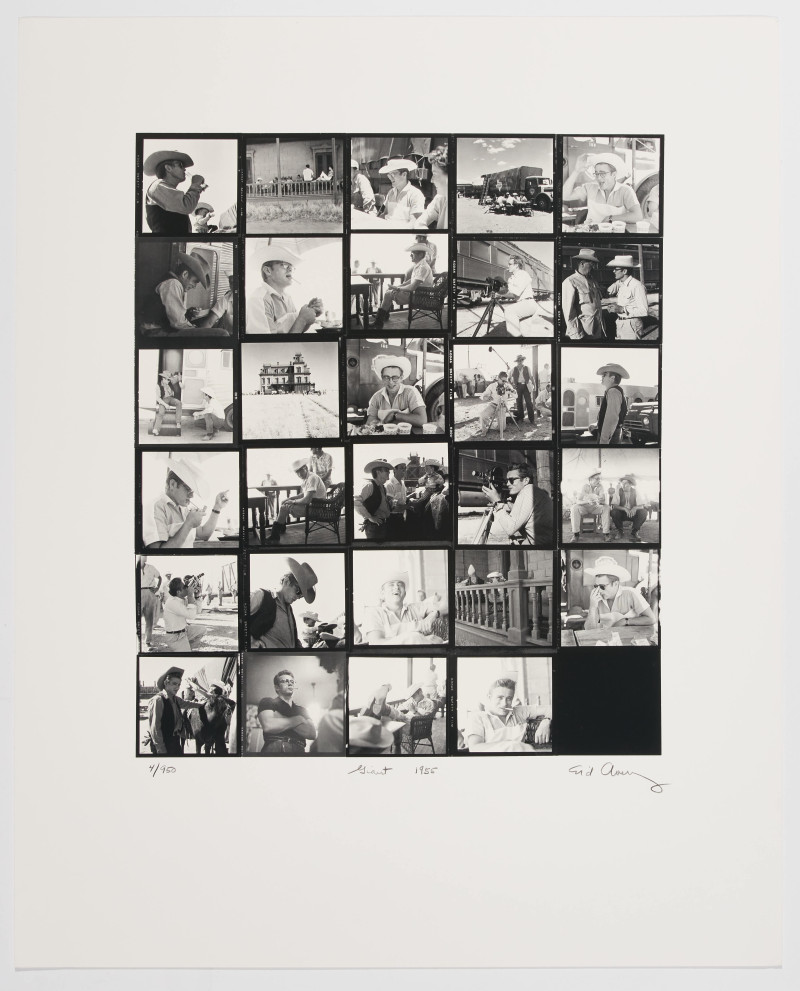 Sid Avery - James Dean on Location for 'Giant' In Marfa, Texas