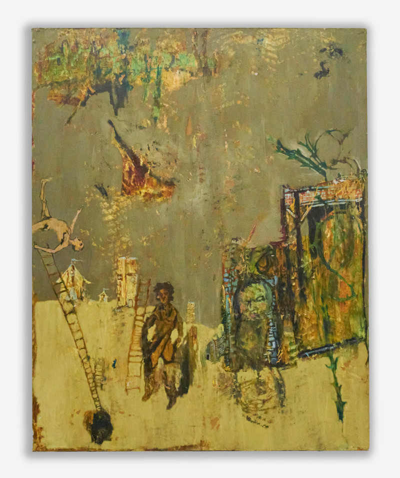 Lowell Boyers - Urban Wing on Fire From Desire Or Camus' Dream