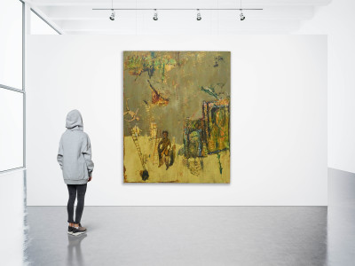 Lowell Boyers - Urban Wing on Fire From Desire Or Camus' Dream