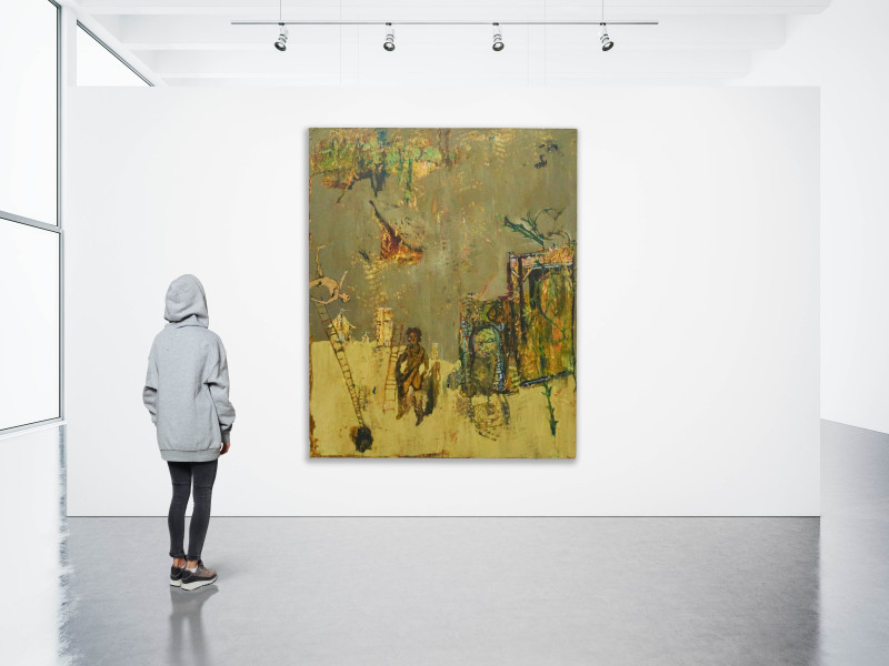 Lowell Boyers - Urban Wing on Fire From Desire Or Camus' Dream