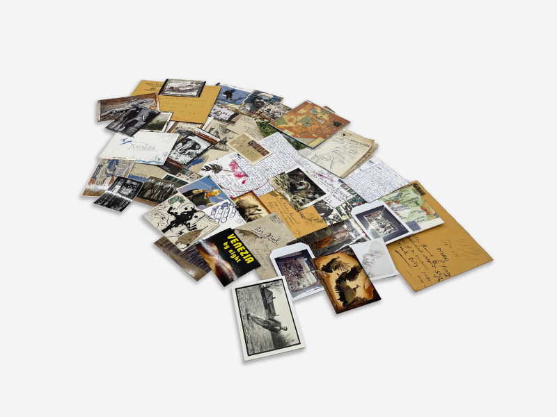 Peter Beard - Peter Beard Drawings Accompanied by Correspondence and Effects