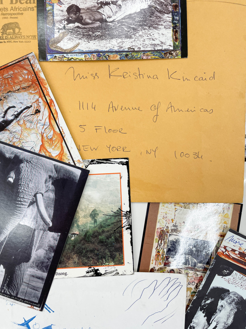 Peter Beard - Peter Beard Drawings Accompanied by Correspondence and Effects
